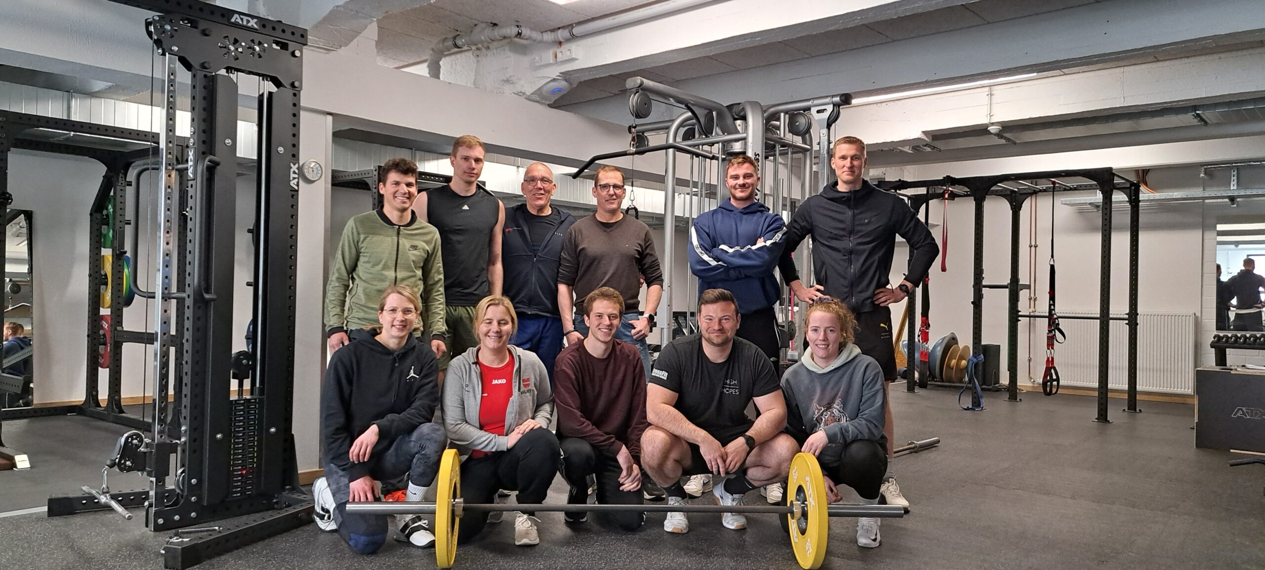 C-Trainer Gewichtheben im neuen Ruderleistungszentrum in Münster